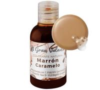 Colorant naturel marron caramel liquide | Grande soirée | Parfum caramel, idéal pour cosmétiques et savons faits maison, ingrédients végétaux, facile à utiliser