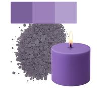 Colorant pour Bougies en Flocons - 30 Couleurs Populaires - Haute Concentration - Pour Paraphine, Cire d'abeille, Soja, Stéarine, Palme - Flocons Colorants Premium (Violet (Violet))