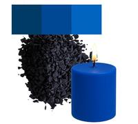 Colorant pour Bougies en Flocons - 30 Couleurs Populaires - Haute Concentration - Pour Paraphine, Cire d'abeille, Soja, Stéarine, Palme - Flocons Colorants Premium (Bleu (Bleu))