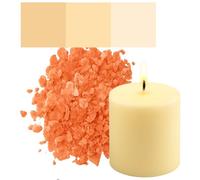 Colorant pour bougies en flocons - Haute Concentration - Flocons Colorants Premium pour Paraphine, Cire d'abeille, Soja, Stéarine - 20g / 50g / 100g / 500g - Qualité allemande (crème, 500 grammes)