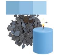 Colorant pour bougies en flocons - Haute Concentration - Flocons Colorants Premium pour Paraphine, Cire d'abeille, Soja, Stéarine - 20g / 50g / 100g / 500g - Qualité allemande (Azur, 50 grammes)
