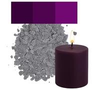 Colorant pour bougies en flocons - Haute Concentration - Flocons Colorants Premium pour Paraphine, Cire d'abeille, Soja, Stéarine - 20g / 50g / 100g / 500g - Qualité allemande (mûre, 500 grammes)