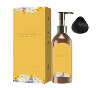 Colorant pour cheveux à base de - Coloration capillaire naturelle durable - Coloration florale non toxique - Shampoing de coloration pour cheveux doux pour femmes, personnes âgées