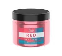 Colorant résine époxy Métalliqu - 60g Poudre Mica Pigment de résine époxy pour Epoxy Resin, Fabrication de Savon - Mica Powder Naturel pour Art de Résine, Peinture, Nail Art, Bombe de Bain (Rouge)
