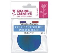 colorant solide pour bougie 20 g Bleu