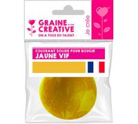 colorant solide pour bougie 20 g Jaune
