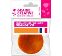 colorant solide pour bougie 20 g Orange