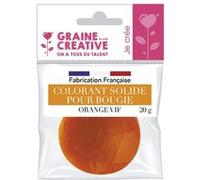 colorant solide pour bougie 20 g Orange