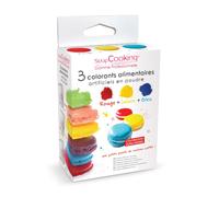 Colorants Alimentaires (Artificiel) Bleu Jaune Rouge Multicolore