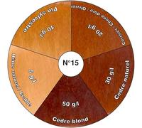 COLORANTS EN POUDRE POUR BOIS A L'EAU/COLORANT COLOR BOIS 50 GR (N°15 OLIVIER/HETRE/PIN)