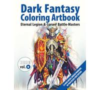 COLORARIUM. Dark Fantasy Coloring Book: Cursed Knights & Undead Warriors & Zombi: 24 Highly Detailed Illustrations for Adults - Haunted Armor, Fallen Champions & Gothic Fantasy Creatures