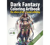 COLORARIUM, Dark Fantasy Coloring Book Demon Queens of Hell & Beautiful Demons: 24 Highly Detailed Illustrations for Adults - Dark Goddesses, Fiery Thrones & Gothic Fantasy Power