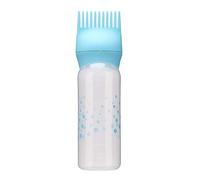Coloration à la coloration de la coloration de la bouteille outil de coiffure 170 ml de peigne de peigne Pompte de pompe écologique respectueuse (Bleu)