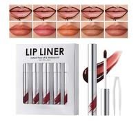 Coloration à lèvres durable, coloration des lèvres à - 5x Femmes Makeup Peel Off Lip Gloss | Couleur de lubrification Cosmétiques portables les jours hautement pigmentés pour mère, petite amie