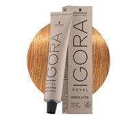 Coloration capillaire - IGORA ROYAL ABSOLUTES - 9-60 - Blond très clair marron - 60 ml - Crème