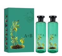 Coloration capillaire longue durée aux huiles essentielles botaniques,teinture végétale monodose au parfum floral,coloration transparente pour cheveux gris,purification et soin (Noir naturel)