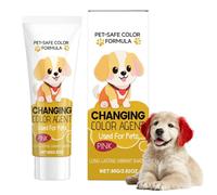 Coloration capillaire pour chiens - Teintes imperméables longue durée - Agent de changement de couleur pour chats, pour toutes les races, spectacles de soins, scène, cosplay, promenades nocturnes