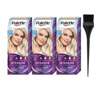 Coloration Crème Permanente Schwarzkopf Palette Blond Ultra Cendré 10-2 - Couleur Éclatante - Lot de 3