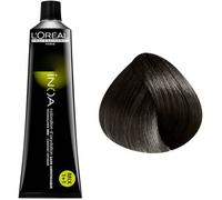 Coloration d'oxydation sans ammoniaque - L'Oréal - Inoa N°4 - Châtain - Hydratation intense