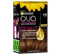 Coloration - Garnier - Olia - N6.35 Noisette - Crème - Sans ammoniaque