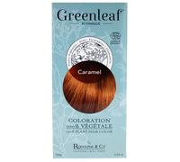 Coloration - GreenLeaf - Bio Caramel - 100% Végétale - 100g - Tous types de cheveux
