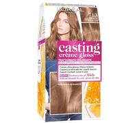 Coloration - L'OREAL PARIS - Casting Crème Gloss 713 - Blond Latté Glacé - Sans Ammoniaque - Brillance Naturelle