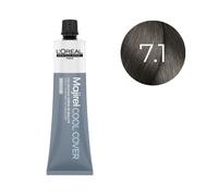 L'Oréal Professionnel Paris Majirel CC 7.1 cool cover blond moyen cendré Tube 60 ml