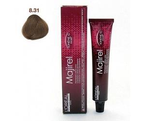 Coloration Majirel N°8.31 Blond Clair Doré Cendré 50ml