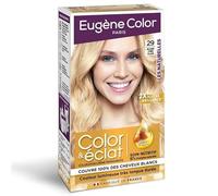 Coloration Naturelle Eugène Color - Blond Très Clair N°29 - Couvre 100% Cheveux Blancs - Produit Hygiène et Beauté Professionnel - Le Lot De 3