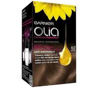 Garnier Coloration permanente – Sans ammoniaque, huiles naturelles – Châtain très clair (6.0)