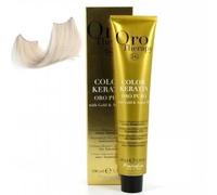 Coloration - ORO THERAPY 24 K - Color Keratin Oro Puro n°10.1X - Blond platine cendré - 100 ml - Nuance 10.1X