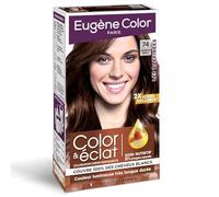 Coloration Permanente 74 Marron Moka Ultra Brillant Les Raffinées Huile d'Argan EUGENE COLOR - la boite de 115 ml Lot De 3 - Par Lot