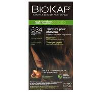 Coloration Permanente - Biokap - Nutricolor Delicato - Châtain Miel Clair - 140ml - Sans ammoniaque