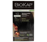Coloration permanente - Biokap - Nutricolor Delicato Rapid - Noir Naturel 1.0 - 135ml - Sans ammoniaque