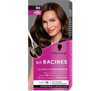 Coloration Permanente Cheveux - Schwarzkopf - Châtain R6 - Retouche Racines - Système Color-Adapt