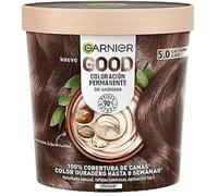 Garnier Coloration Permanente Sans Ammoniaque Crème 5.0 Castaño Café — Pour tous types de cheveux