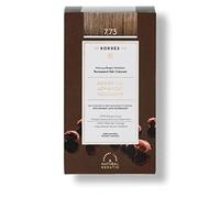 Coloration permanente huile d'argan, moca doré 7.73 | Sans ammoniaque, vegan, couvre 100 % des cheveux blancs pour une couleur intense et durable.