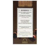 Coloration Permanente - Korres - Blond Très Clair 9.0 - Huile d'Argan - Kératine Naturelle - Soin Capillaire