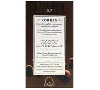 KORRES Huile d'argan Coloration Permanente CHÂTAIN CLAIR MARRON 5.7 emballage(s) combi 1 pc(s)