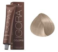 Coloration permanente - Schwarzkopf - 10 minutes chrono 9-12 - Blond Très Clair Cendré Fumé - Sans ammoniaque