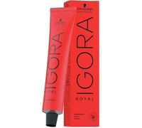 Coloration permanente Schwarzkopf Igora Royal 1-0 Noir - Sans ammoniaque - 60ml
