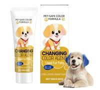 Coloration pour chien - Teintes naturelles imperméables - Couleur de cheveux qui change de couleur - Pour chiots, chatons, maison, voyage, scène, cosplay, soins, spectacles, promenades nocturnes