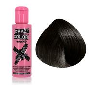 Coloration semi-permanente - Crazy Color - 32 - Noir Naturel - 100ml - Sans ammoniaque