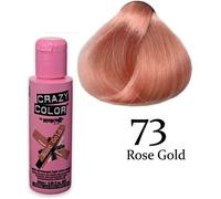 Coloration Semi Permanente Pour Cheveux CRAZY COLOR 100 ml ROSE GOLD