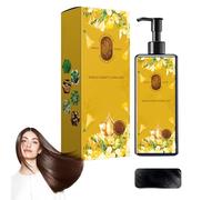 Coloration végétale nourrissante, teinture florale longue tenue, couverture uniforme et naturelle des cheveux blancs, formule végétale pour hommes et femmes