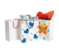 Colorations - Décorez votre propre sac cadeau, 24pcs.