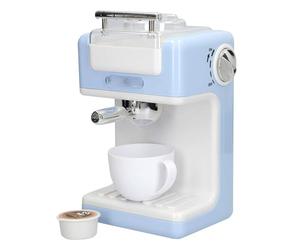 ColorBaby 39040 My Home Cafetière à Jouet, appareils pour Jouer, avec lumière, Tasse et Capsule café, Piles incluses, Accessoires de Cuisine, appareils ménagers, Jouets pour Enfants de 3 Ans