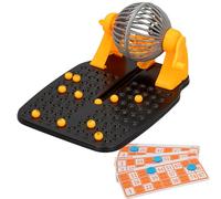 ColorBaby 43313 - Jeu de loterie Bingo, Jeux de société pour Enfants, 90 Boules et 24 cartons, Dimensions 17 x 24 x 12 cm, 2 Joueurs, 5 Ans