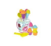 ColorBaby-49265 Cube 18 cm + moules Glace et moules 37x18, Multicolore (49265) ColorBaby