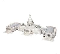 Colorbaby 49660 - Puzzle 3D Capitole/Maquette à Construire pour Adultes et Enfants/Comprend 126 pièces/Fun en Famille